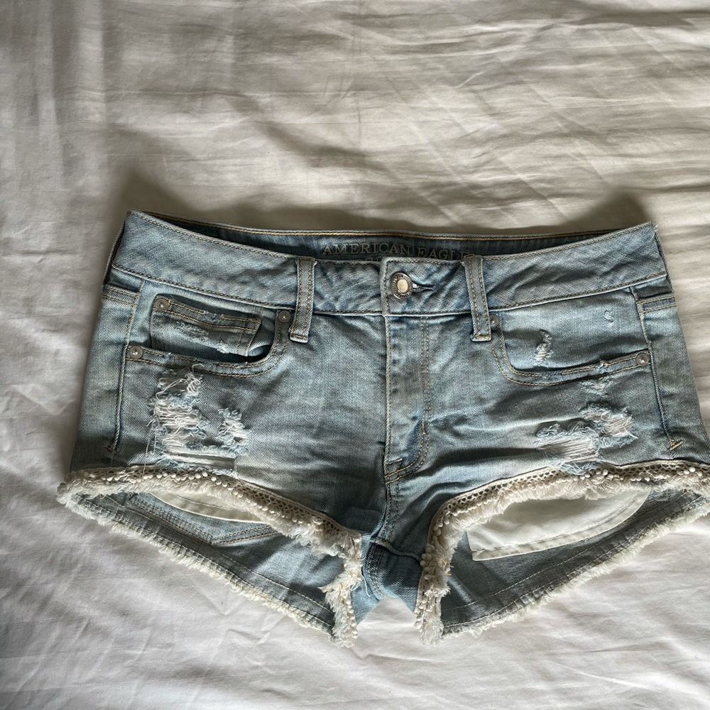 AE shortie shorts